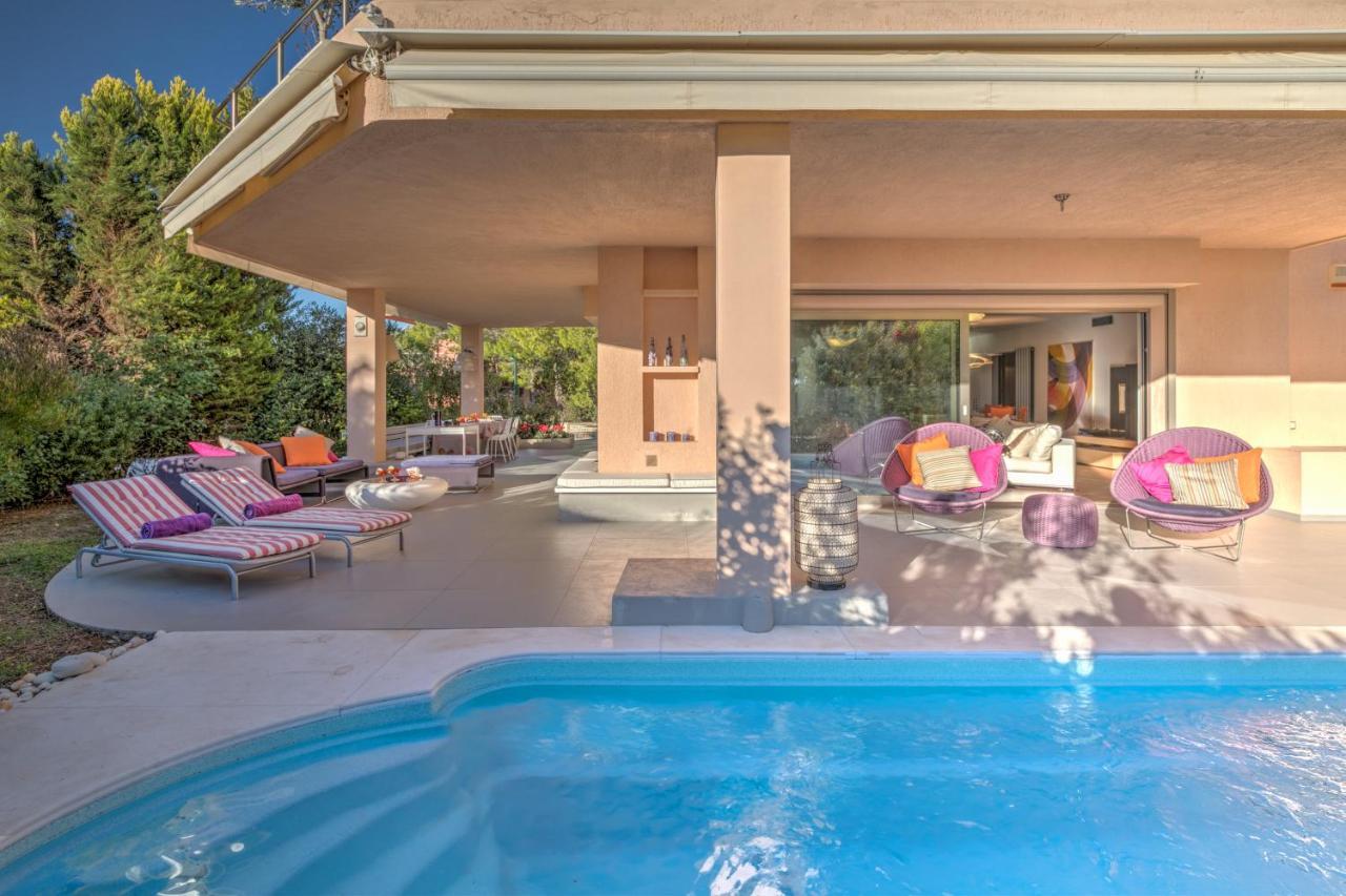Luxurious Villa Philoxenia Lagonisi Exteriér fotografie