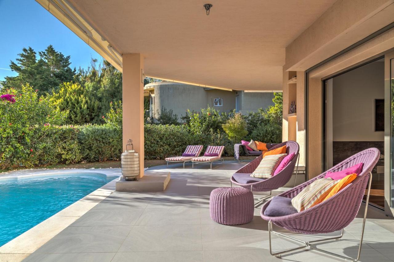 Luxurious Villa Philoxenia Lagonisi Exteriér fotografie